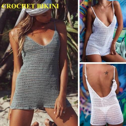 Прозрачные купальники Crochet bikini China At AliExpress