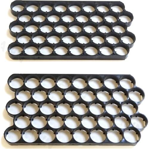 5W*8 battery holder , W type lithium battery integral holder,for18560 battery pack Fireproof materials