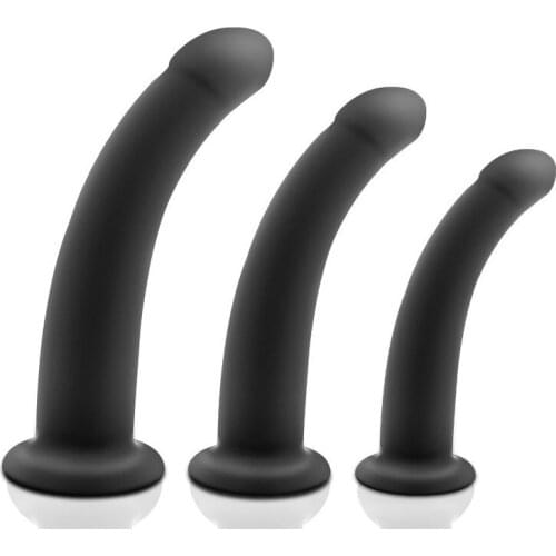 Dildo Butt Plugs Male Prostate Massager Anal Silicone Strong Sucker Anal G-spot Stimulation Anal Masturbation Sex Toys For Men