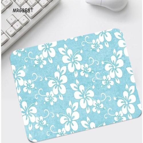 Beautiful Mouse Pad 22x18/25x20/29x25cm Square Desk Pad with Natural Rubber Base Cloth Surface Softy Pads