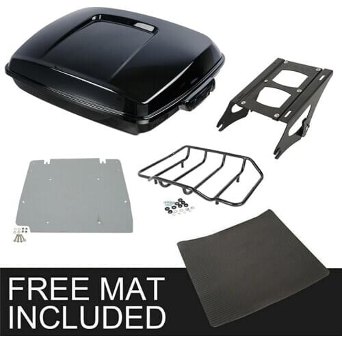 Motorcycle Razor Pack Trunk Luggage Rack Docking For Harley Tour Pak Touring Road King Street Glide Road Glide 2014-2020