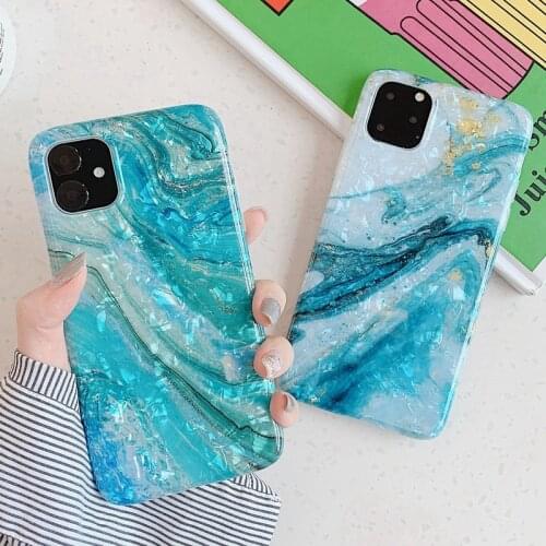 Marble phone case for iPhone 11 Pro Max X XS MAX XR 7 Plus 8 Plus SE 2020 6 6S Case Cover Silicone Soft TPU IMD Back