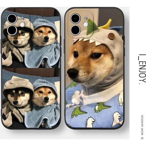 Official Original Soft Silicone Case for Apple iPhone 11 12 Pro MAX SE 2020 XR XS X 6 6s 7 8 Plus Shockproof Cute Phone Cover