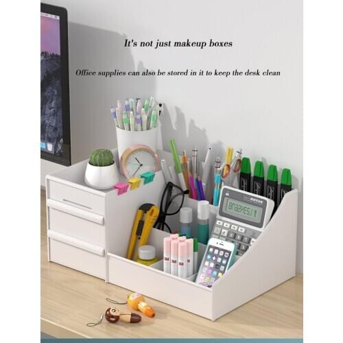 Desk Organizer for Brushes for Makeup Brush Organizer for Cosmetics for the Bathroom Organizers for Cosmetics Boxes & Organizers