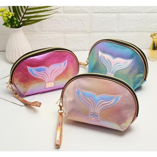 Necessarie Feminina New Laser PU Colorful Make Up Bag Women Cosmetic Bag Toiletry Bag Organizer Makeup Pouch Neceser Mujer Bags