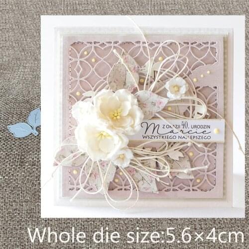 New Design Craft Metal Cutting Die die cuts Grainy leaf foliage decoration scrapbook Album Paper Card Craft Embossing die cuts