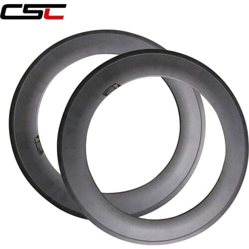 CSC 23mm Width 88mm Depth Tubular Carbon Road Bike Rim with 20/24Hole