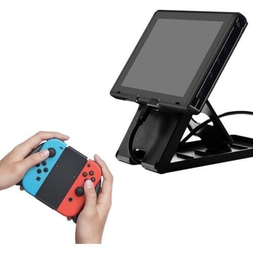 Portable multi-angle bracket Compact game rack Top Quality Stand Holder Base Foldable Playstand For Nintendo Switch Console