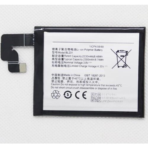 Phone Battery For Lenovo X2 Battery Replacement 2300Mah Li-ion BL231 Battery Replacement For Lenovo VIBE X2 Lenovo S90 +Tools