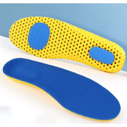 Memory Foam Insoles For Shoes Sole Mesh Deodorant Breathable Cushion Running Insoles For Feet Man Women Orthopedic Insoles