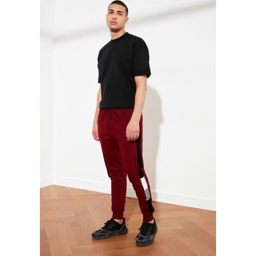 Trendyol Male Regular Fit Panelli Sweatpants TMNSS21EA0077