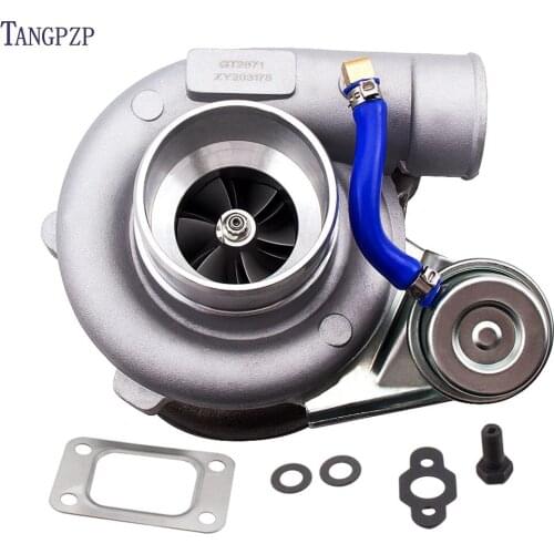 GT2871 GT25 GT28 T25 GT2860 SR20 CA18DET Turbo Turbocharger oil Water AR .64/.6 Tuning supercharger turbina for 1.8-3.0L engine