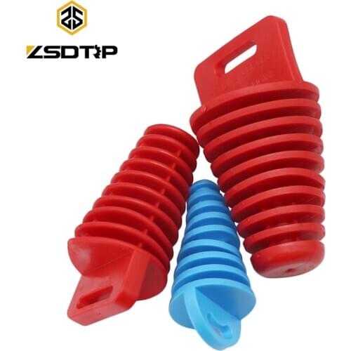 ZSDTRP Motorcycle exhaust muffler plug Motor exhaust plug off-road silencer wash pipe protector accessory for motocross