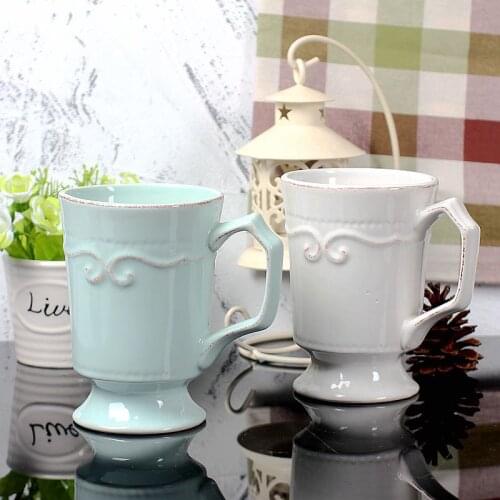 500Ml Creative European Retro Mug Ceramic Cup Coffee Cup Palace Drinking Water Large Capacity Gift