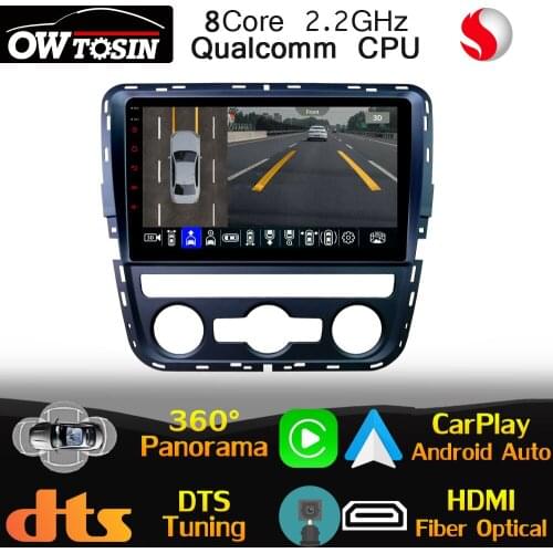 9" IPS Qualcomm CPU For Volkswagen VW Passat B6 2011-2015 Car Multimedia Player 360 Panoramic CarPlay DTS HIFI Head Unit HDMI