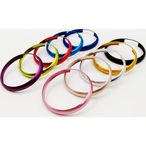 Keychain Trim Cover ring for Mini Cooper JCW R55 R56 R57 R58 R59 R60 R61 COUNTRYMAN PACEMAN CLUBVAN CLUBMAN Keychain Car Styling