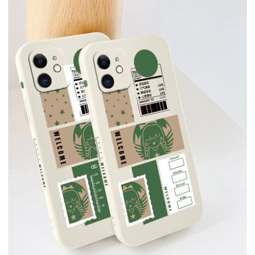 Smile Goddess Phone Case For iPhone 12 Pro Max 11 X XS XR XSMAX SE2020 8 8Plus 7 7Plus 6 6S Plus Liquid Silicone Cover