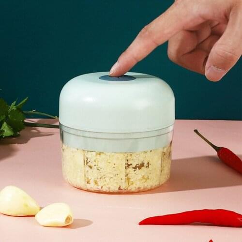 Mini Garlic Masher USB Charging Wireless Portable Sturdy Durable Electric Crusher Vegetable Chili Ginger Meat Grinder Chopper