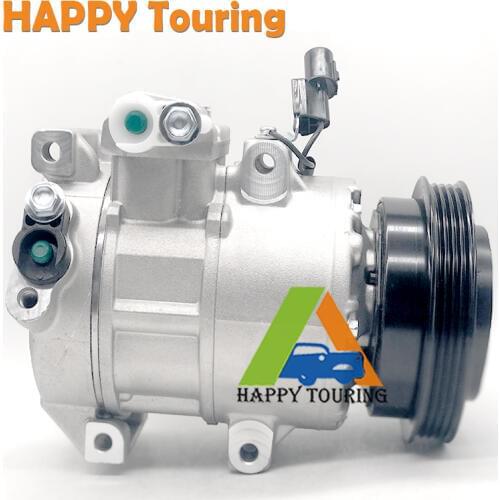 For AC Compressor Kia Rio Rio5 2006 2007 2008 2009 2010 2011 97701-1G000 977011G010 DV07-0122 11270-24600 97701-2F030 free ship