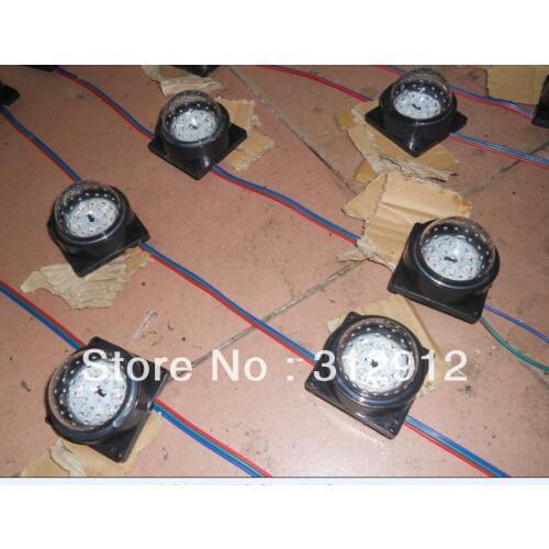 DC12V WS2811 pixel module, with 6pcs 5050 RGB SMD LED,50mm diameter,20pcs a string