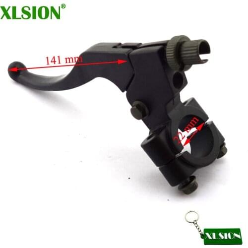 XLSION 7/8'' 22mm Alloy Clutch Lever Left Handle Perch For Motorcycle RM80 RM85 RM100 RM125 RM250 Dirt Pit Motor Bike MX Moto