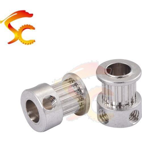 MXl 15 teeth MXl Timing Pulley 15teeth Bore 5mm 6.35mm for width 6mm MXL Timing Belt Small backlash MXL Belt