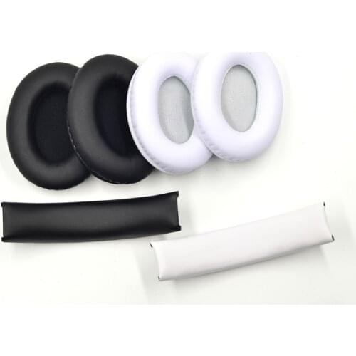Replacement Ear Pads + Headband Cushion for Beats by dr dre Studio 1.0 Studio1.0 Studio1 Headphone Cushion Cover Repair