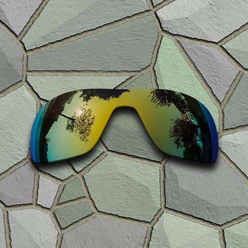 Yellow Golden Sunglasses Polarized Replacement Lenses for Oakley Turbine Rotor