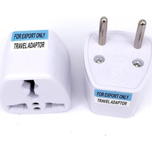 Universal AU US UK to EU AC Power Plug Travel Adapter Outlet Converter Socket for traveller or Home USE