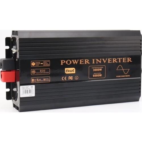 CE approval true Pure sine wave solar power inverter 3000W off gird solar inverter 12V 110V excellent converter dc12v to ac220v