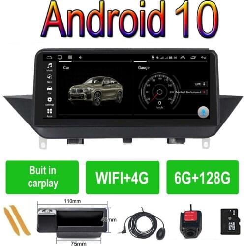 10.25" Car Radio Stereo Player GPS Video Multimedia Navigation Android 10.0 For BMW X1 E84 (2018-2019) CIC iDrive System