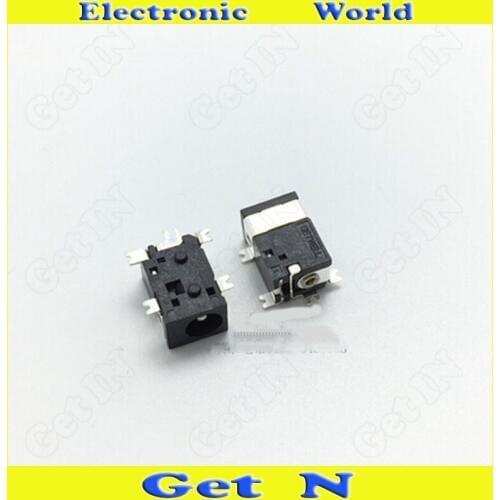 20pcs DC-092 1.3mm SMD 5-Pin Power Charging Socket with Locating Pegs and for Tablet PC Quality Receptacle