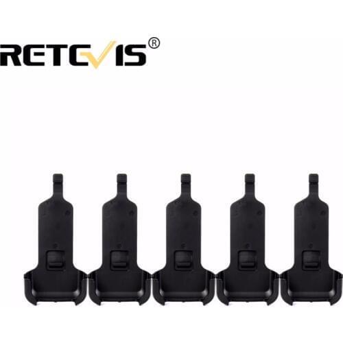 Walkie Talkie Belt Clip 5pcs For Retevis RT22 RT622 For WLN KD-C1 Two Way Radio Accessories J9121T