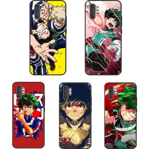 Boku no Hero Academia Midoriya Izuku For Samsung Galaxy S20 FE S8 S9 S10 Plus S10e Note 10 Plus Note 20 S21 Ultra Phone Case
