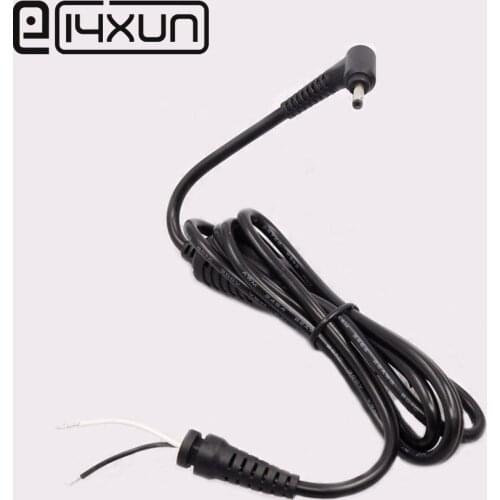 EClyxun 1pcs 3.0*1.1mm Male Plug with 1.1metre 22# Cable DC Power Adapter Repair Wire with Magnetic Ring for Samsung Acer