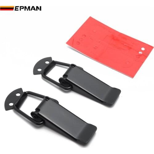 EPMAN Car Small Boot Bonnet Side Bumper Lock Toggle Fastener Catch Clip Quick Release Fasteners Universal Clip EPDQ110L