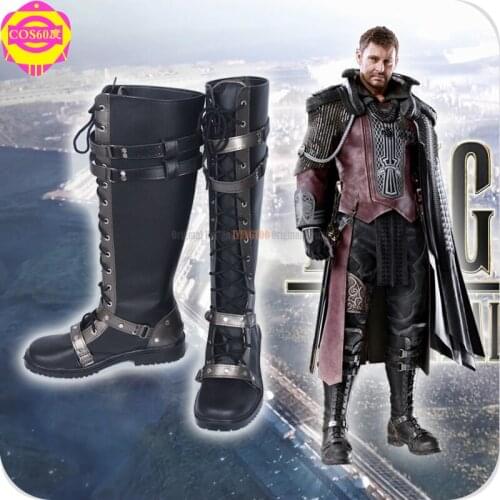 Final Fantasy Drautos Anime Characters Shoe Cosplay Shoes Boots Party Costume Prop