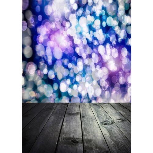 Photographic Background Gradient Flare Splendid Bokeh Vinyl Cloth Photo Backdrop Studio for Children Baby Shower Prom Photoshoot