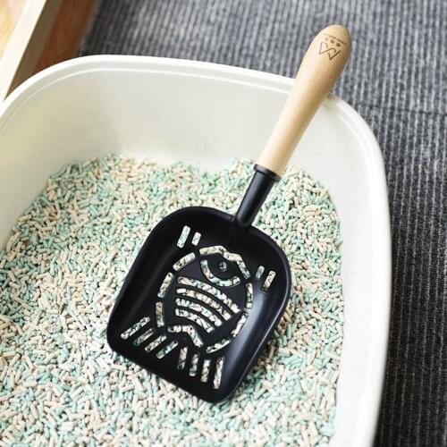 Cat Litter Scoop Metal Pore Shovel Shit Shovel Large Size Tofu Sand Cat Litter Shovel Holes Stainless Steel Shovel