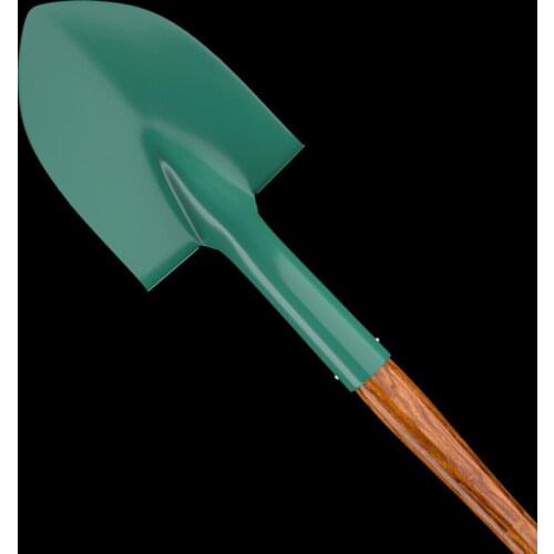 Mutiple Function Spade Shovel Wooden Handle 65cm Hoe Garden Tool 45 Carbon Steel Hand Tool Sapper Shovel Treasure Hunting Shovel