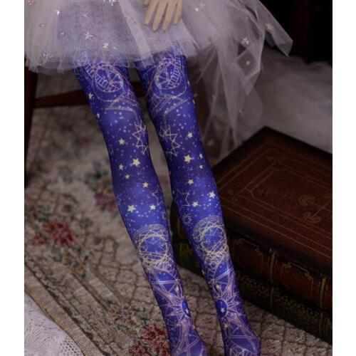 NEW Printing Stars Thigh stocking/Socks BJD 1/3 1/4 DD DDS|DDiii|DY SD MSD Doll Socks Accessories