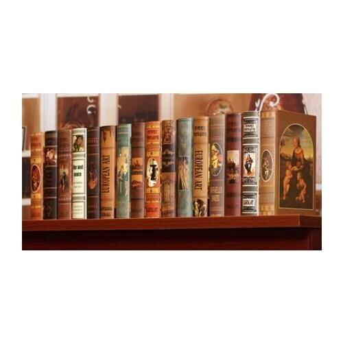 Wholesale large 26.7*17.5*5.4cm decorative Vintage home decoration book photography club display props mold Fake simulation