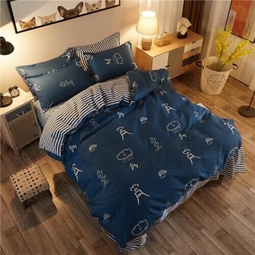 Weather Cloud Rain Prints Duvet Cover Winter Soft Warm Easy Care Simple Style Queen King Twin Quilt Covers 220x240 Bedclothes