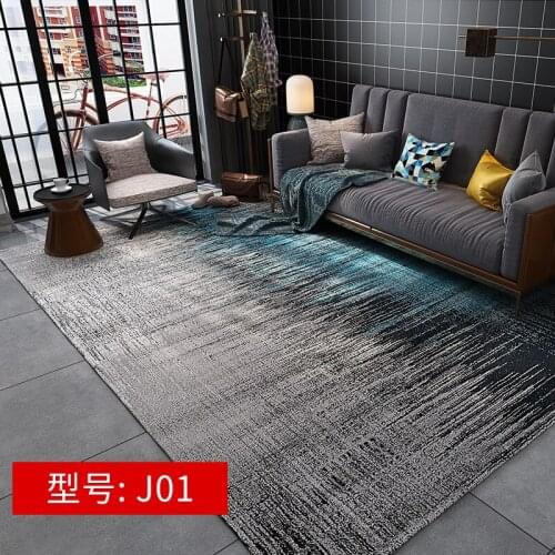 Nordic Simple Carpet Living Room Sofa Coffee Table Blanket Bedside Bed Mat Floor Bedroom Slip Rug Kids Playing Print Mat