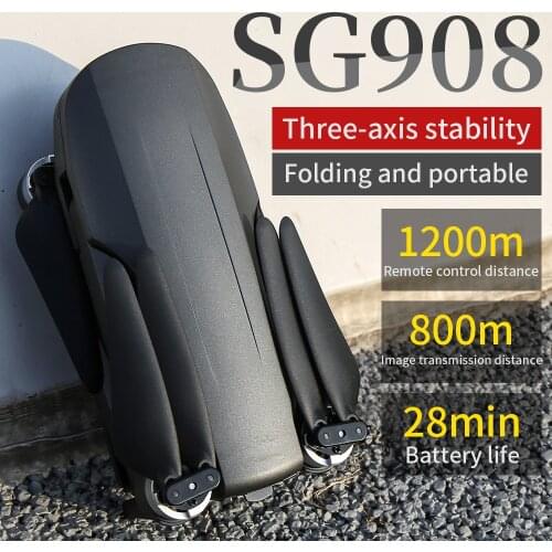 SG908 rc gps drone 3-Axis Gimbal 4K Camara GPS 5G Wifi FPV Profesional Dron 1.2KM 50X Brushless Motor Helicopter gift VS SG906