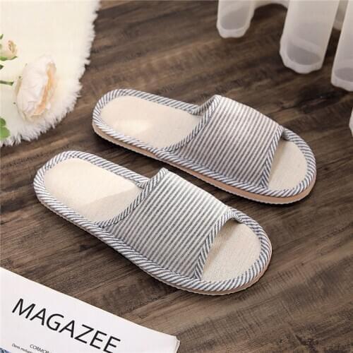 Indoor Winter Slippers Men Cotton Slides Spring Room Slippers Women Soft Plush Home Shoes Fashion Comfortable Warm Flip Flop