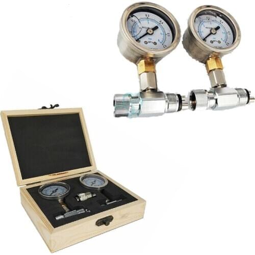 1pcs New turbine Manometer For Dental Air Pressure Gauge Test Air Pressuredental chair unit spare parts