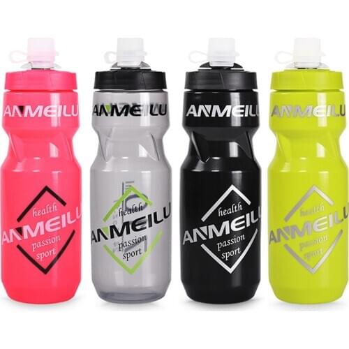 710ml Cycling Water Bottle BPA Free Leak-proof Squeeze PP5 Bicycle Bike Water Kettle Outdoor Sports Lockable Mouth Bottle BC0522