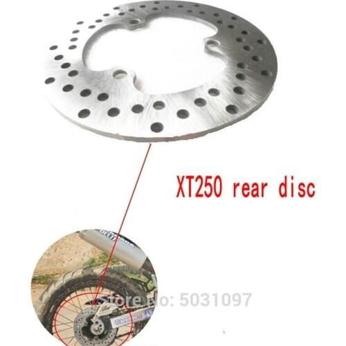 Free shipping Motorcycle Rear Brake Disc Rotor For Yamaha XT250 XG250 high quality rear brake disc