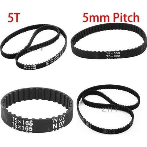 T5x660mm T5x670mm 132 134 T Tooth 10mm 15mm 25mm 30mm 35mm To 50mm Width 5mm Pitch Speed Control Cogged Synchronous Timing Belt
